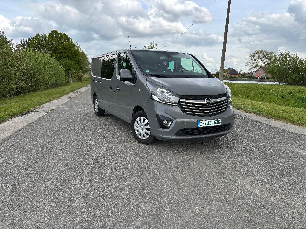 OPEL VIVARO DUBBELE CABINE LICHT VRACHT 6PLAATSEN  TOPSTAAT, Autos, Opel, Entreprise, Achat, Vivaro, ABS, Phares directionnels
