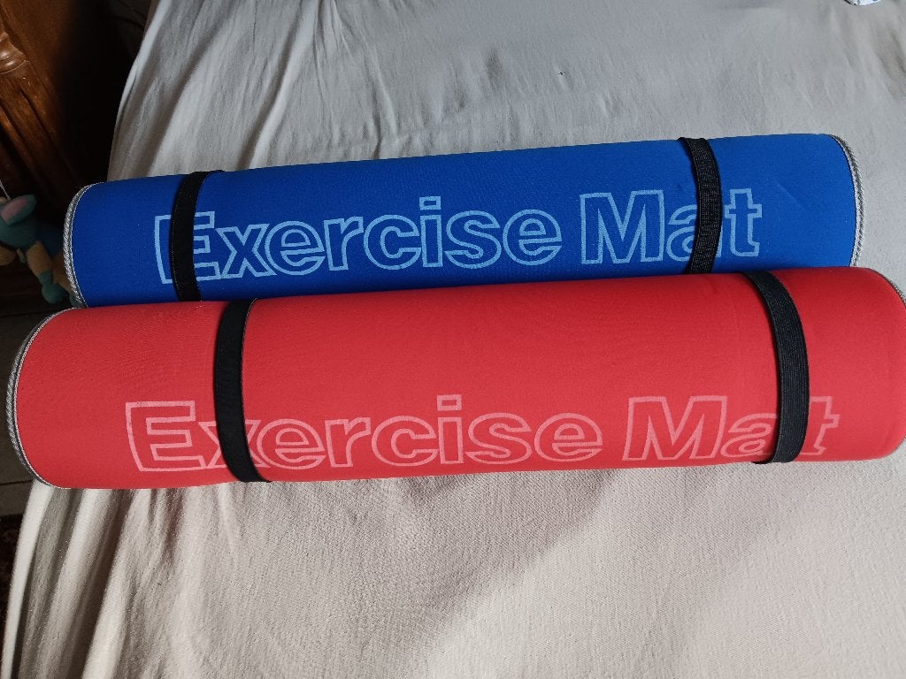 2 yoga exercise mat of onder de slaapzak te leggen, 2€ p st, Ophalen, Zo goed als nieuw, Yogamat