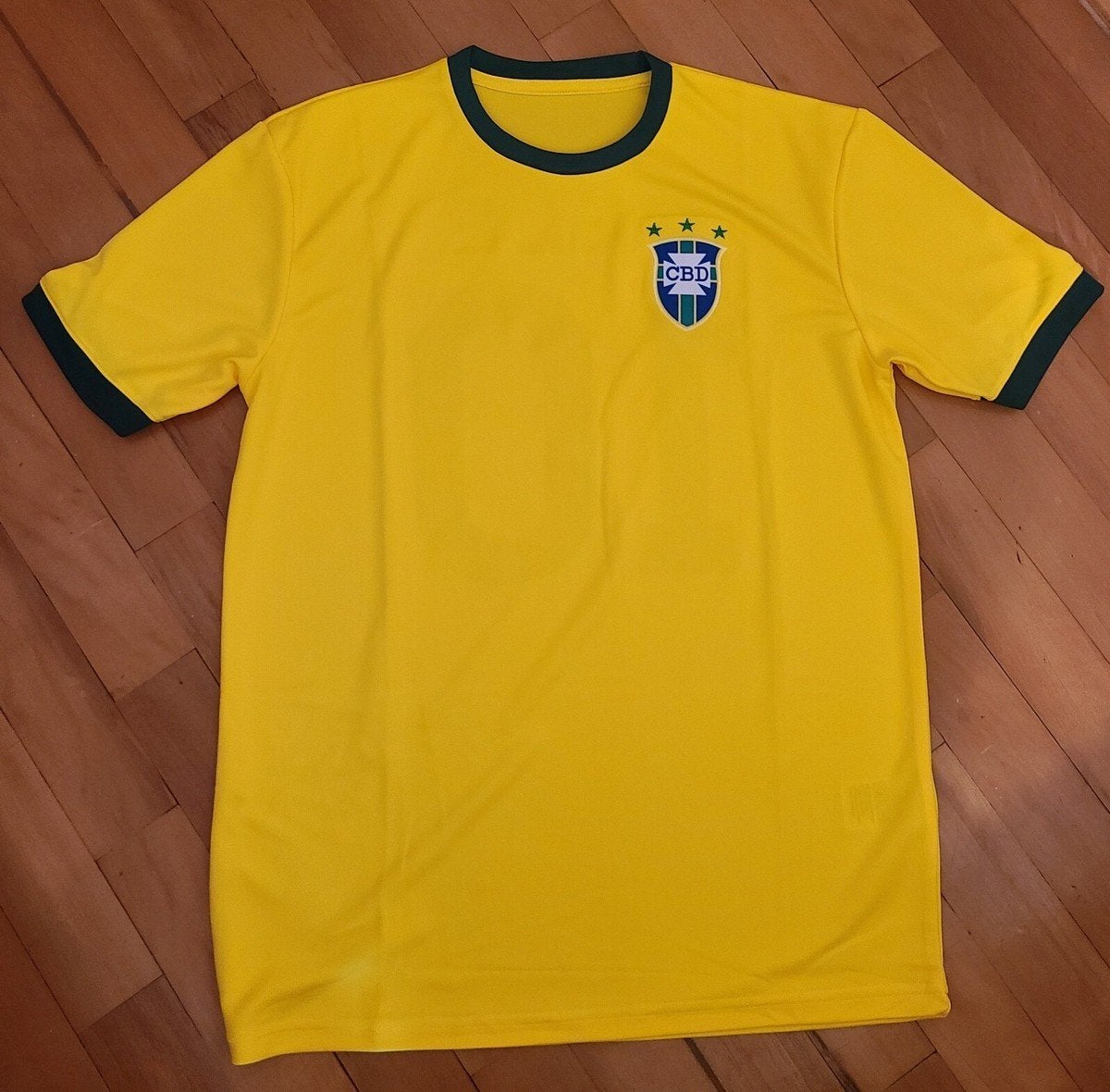 Brazilië Pele Voetbalshirt WorldCup Finale 1970, Sport en Fitness, Ophalen of Verzenden