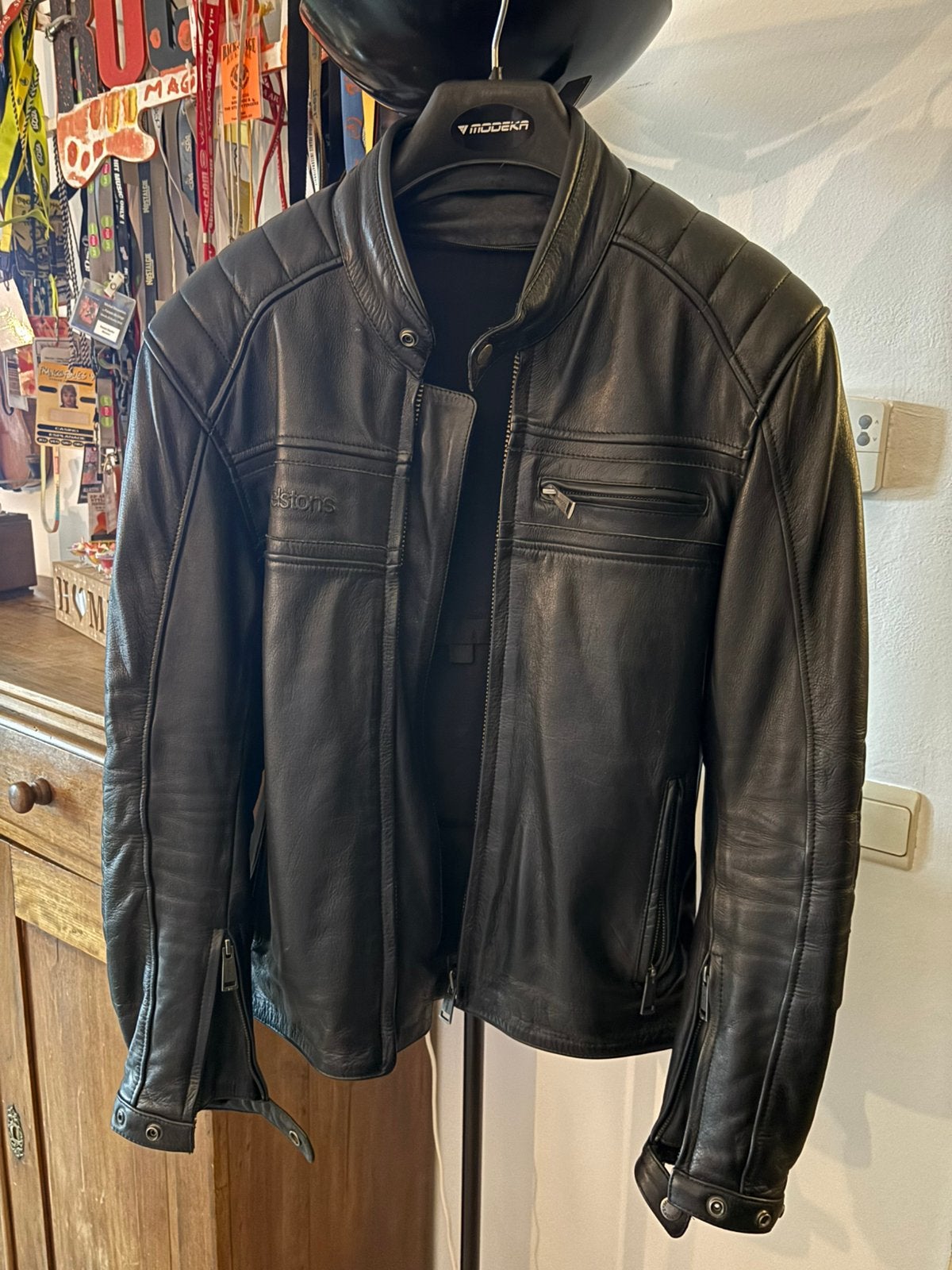 Tres belle veste Helston, Motos, Enlèvement, Seconde main, Hommes, Manteau | cuir