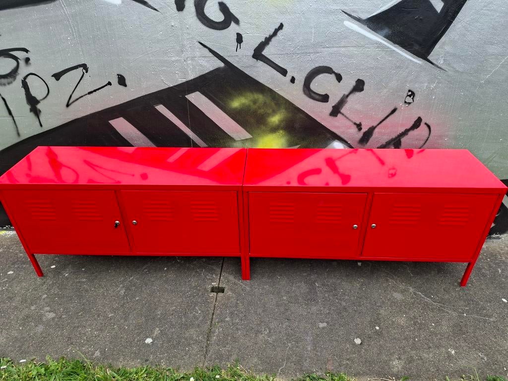 2 rode ikea kasten, Huis en Inrichting, Ophalen