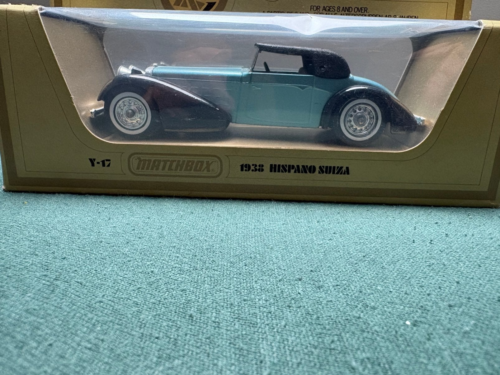 Models of yesteryear 1938-Hispano Suiza -Y-17 /Matchbox—, Hobby & Loisirs créatifs, Voitures miniatures | 1:43, Enlèvement ou Envoi