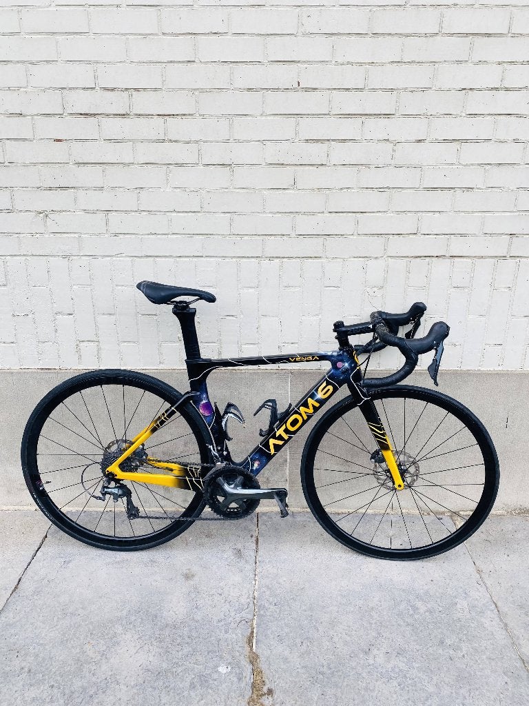 VÉLO DE CYCLISME taille 49 CARBON, Enlèvement, Carbone