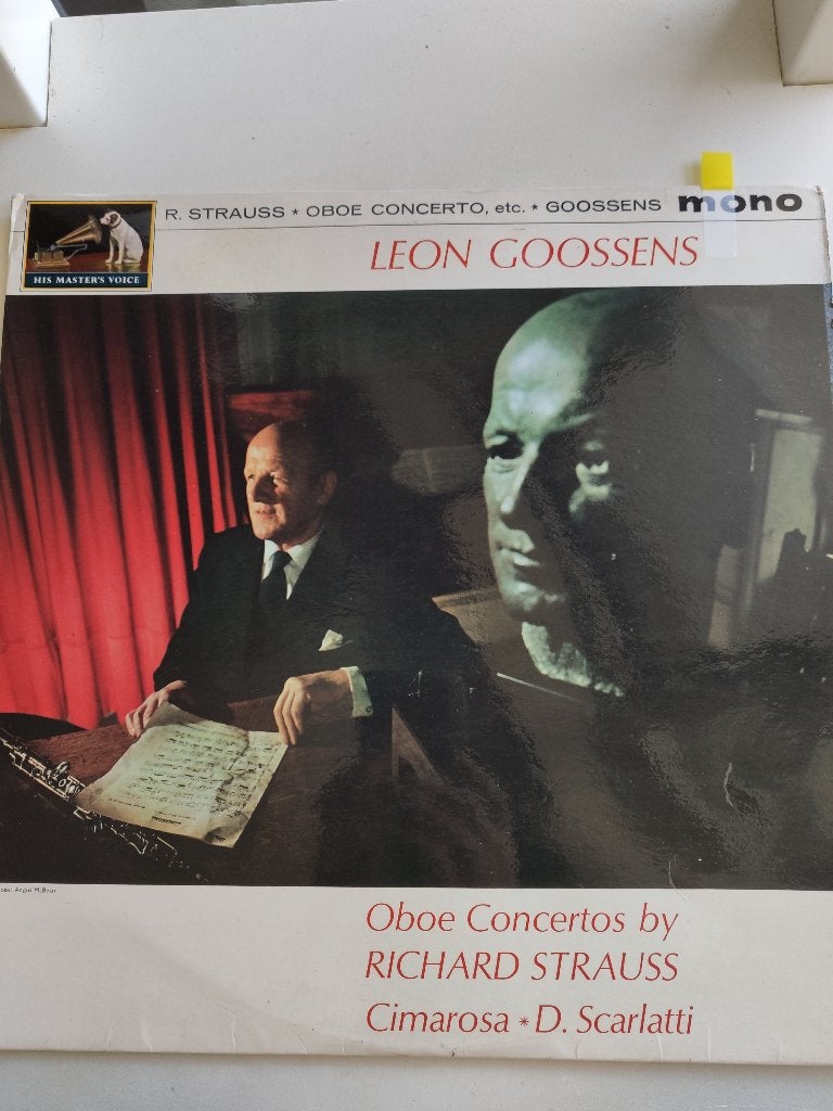 Oboe Concertos by Richard Strauss, Cimarosa, D. Scarlatti, Enlèvement, Utilisé, LP