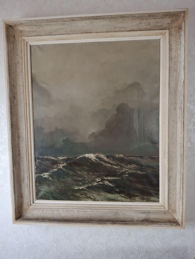 Prachtig Maritiem Schilderij- Jan van Campenhout (1907-1972), Antiek en Kunst, Ophalen