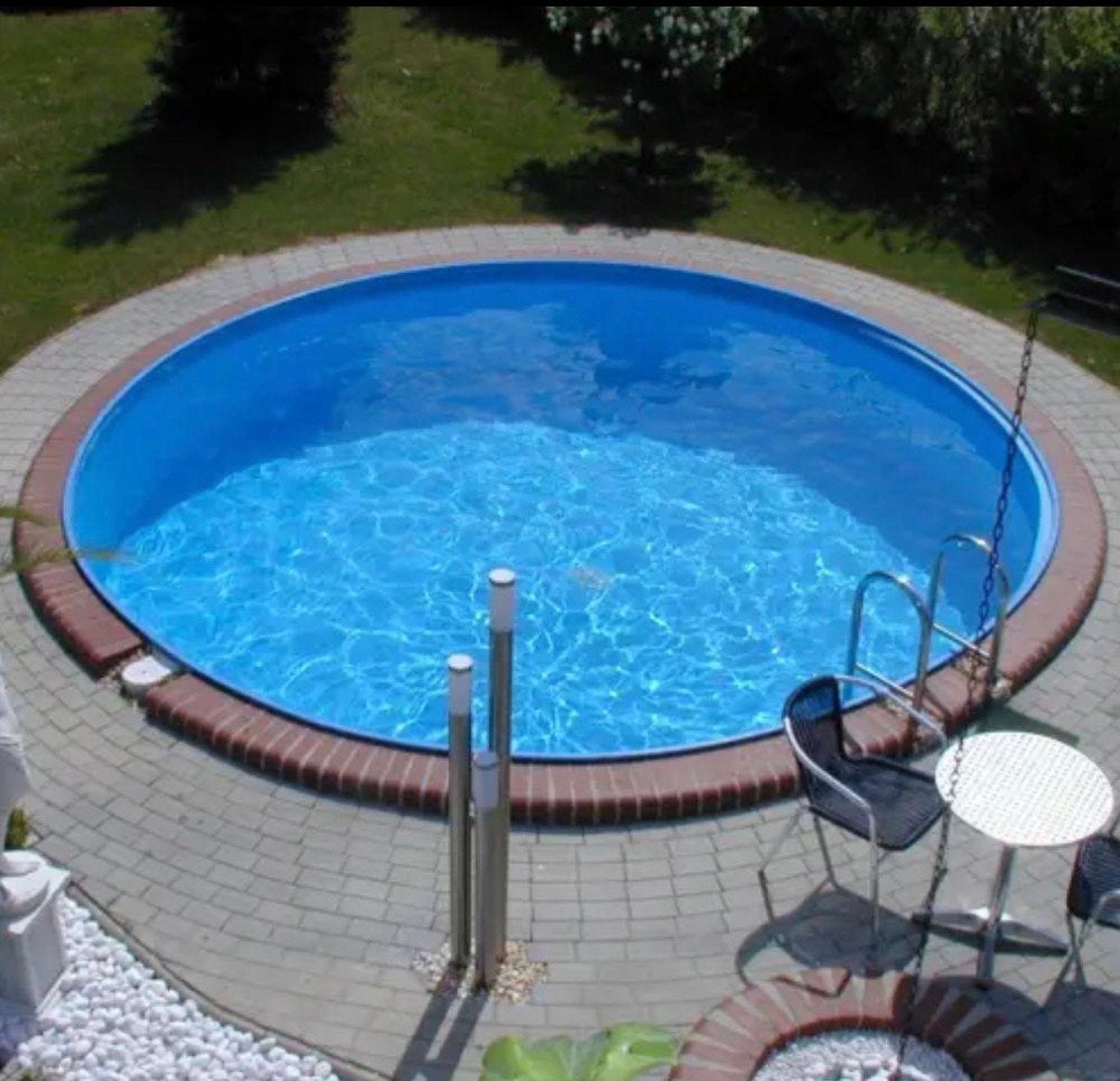 Zwembad liner / binnenfolie  Ø 500 x 150 cm [Nieuw in doos], Tuin en Terras, Zwembaden, Overige typen, Rond, 400 cm of meer, Ophalen