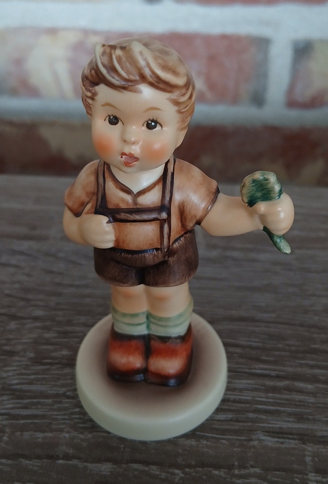 Hummel nr. 2068/B - A Four Leaf Clover - 9 cm - TMK 8, Enlèvement ou Envoi, Comme neuf, Hummel