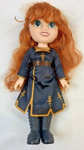 Jakks Pacific Disney Frozen 2 Anna Adventure pop 35cm, Verzenden, Zo goed als nieuw, Overige typen
