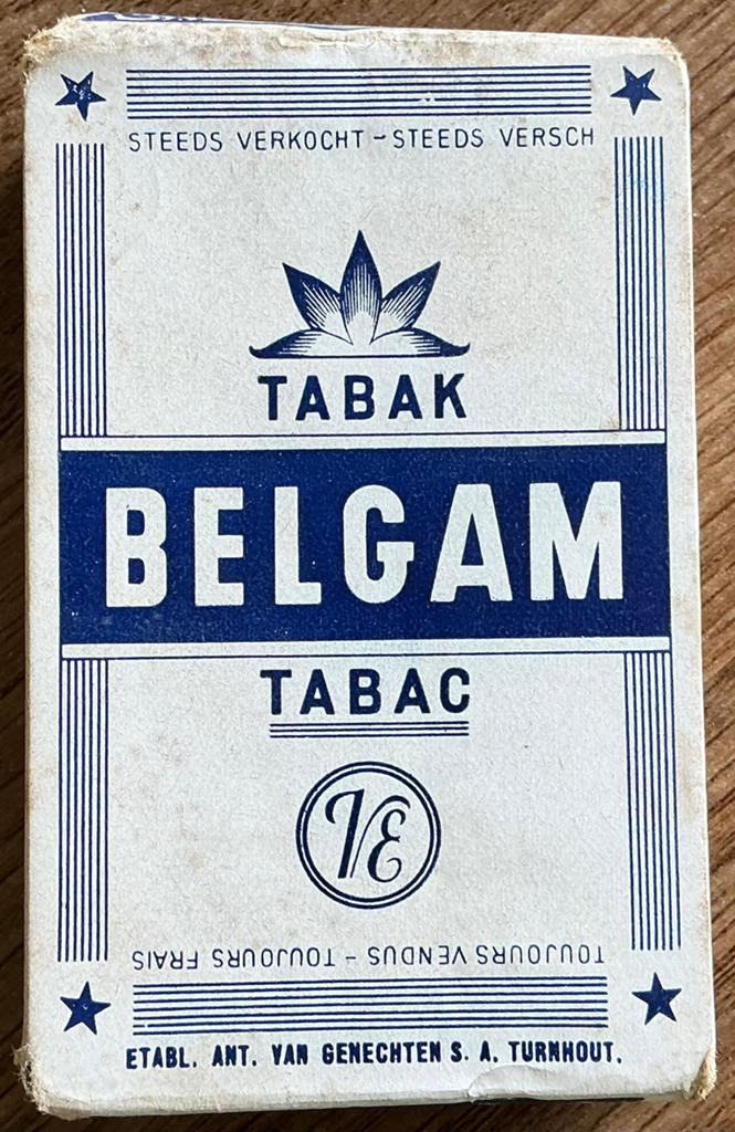 Jeu de cartes TOBACCO BELGAM, Collections, Enlèvement ou Envoi, Comme neuf, Carte(s) à jouer