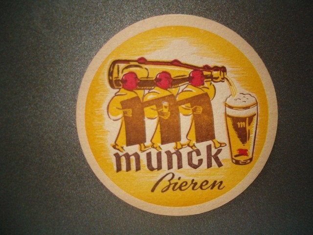 Bierviltje De Gomme Ruddervoorde 9 : 107 mm, Ophalen of Verzenden, Gebruikt, Viltje(s)