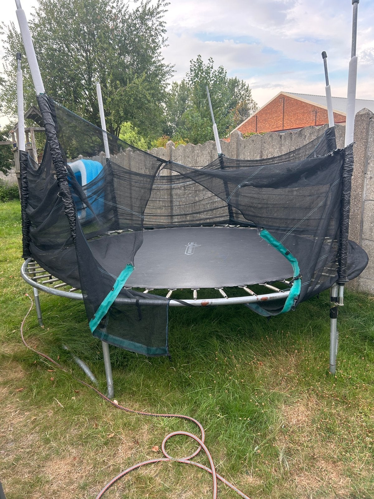 Trampoline, Ophalen, Gebruikt