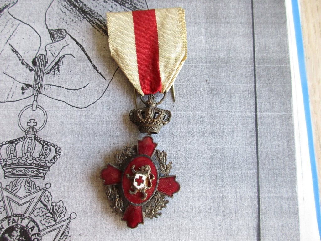 belgische medaille rode kruis 2, Verzamelen, Militaria | Algemeen, Ophalen of Verzenden