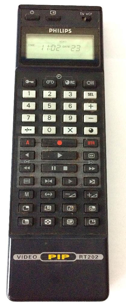 Philips RT202 Orginele afstandsbediening, Audio, Tv en Foto, Afstandsbedieningen, Gebruikt, Tv, Ophalen of Verzenden, Origineel
