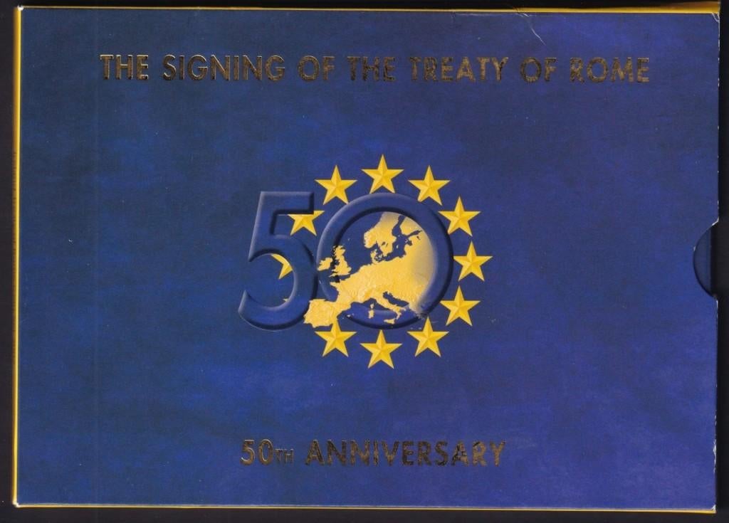 BU set Ierland 2007 inclusief 2€ Verdrag van Rome, Postzegels en Munten, Munten | Europa | Euromunten, Ophalen of Verzenden, Ierland