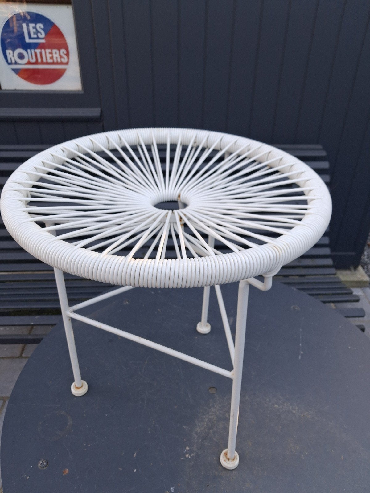 tabouret design vintage, Ophalen of Verzenden, Kunststof