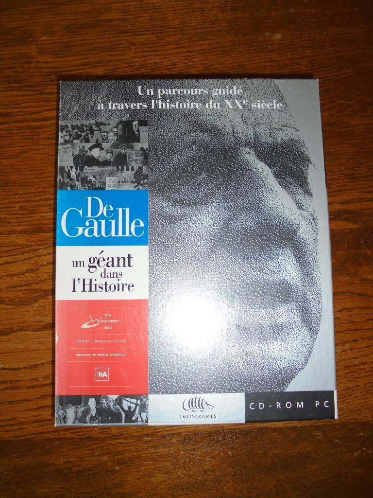 Cd-rom PC De Gaulle een reus in de geschiedenis, Computers en Software, Ophalen of Verzenden, Zo goed als nieuw, Overige typen