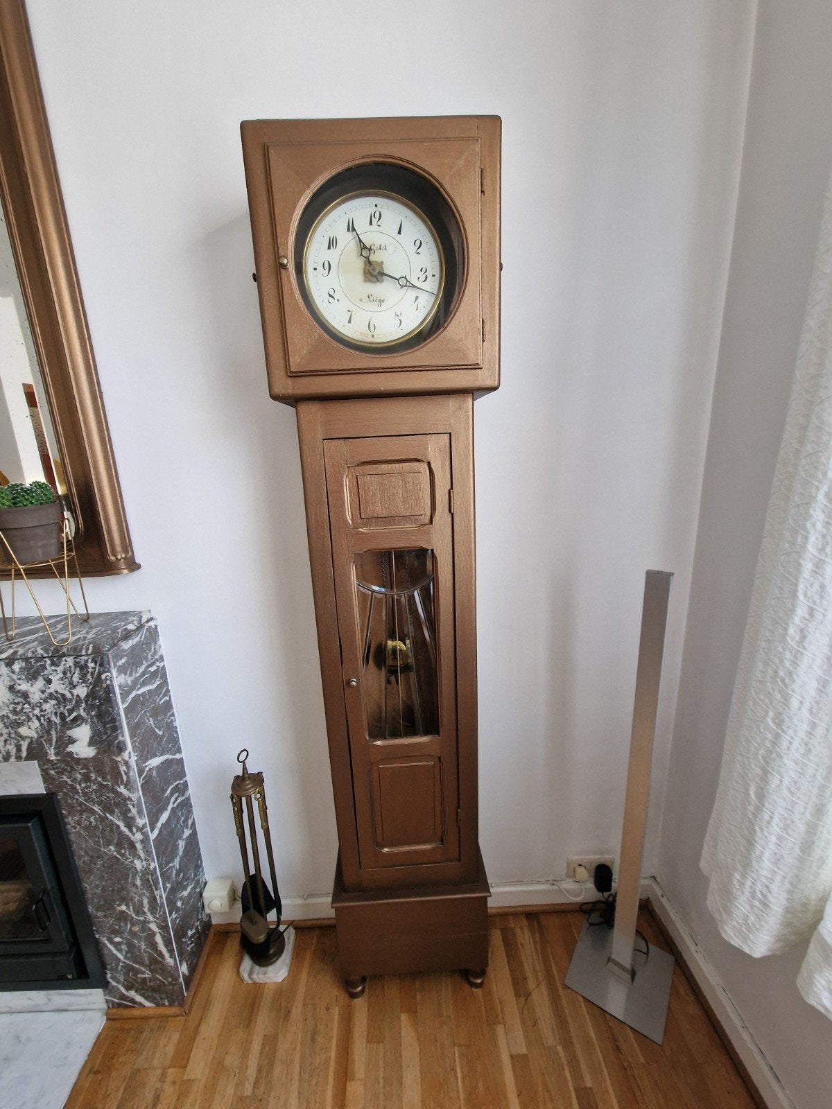 Horloge de Parquet A.Galet, Enlèvement