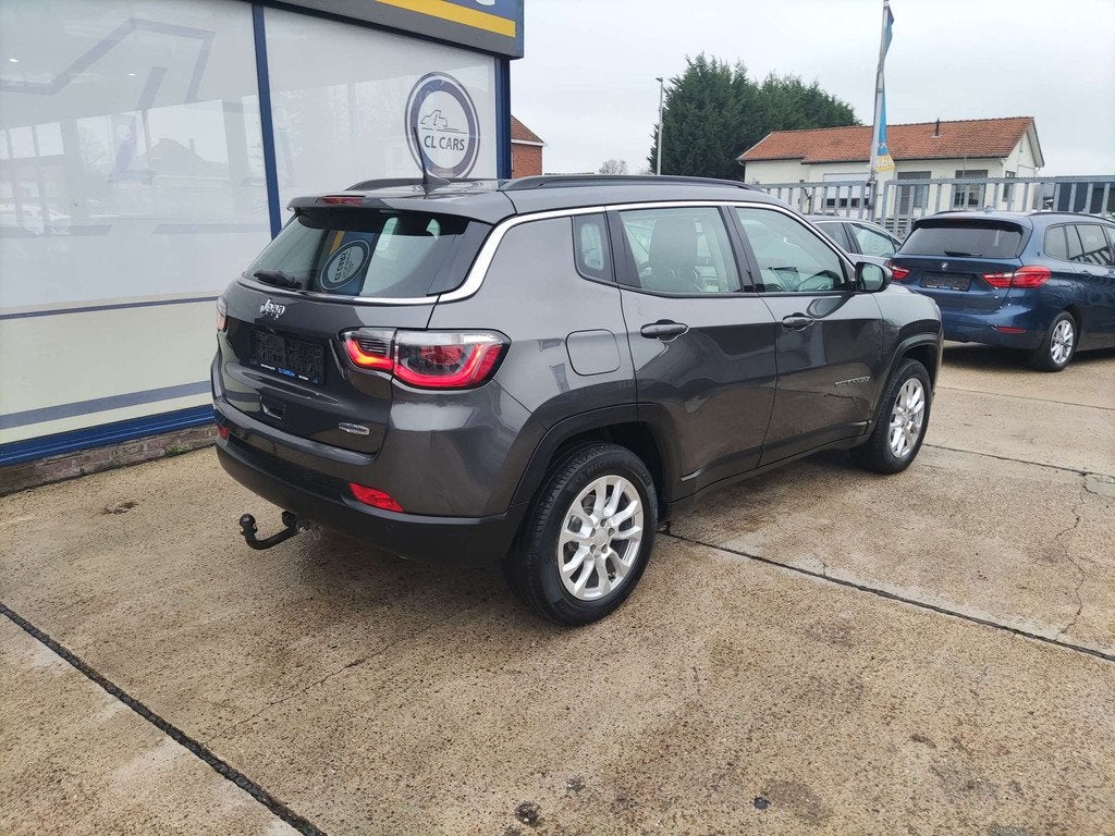 Jeep Compass 1.3Turbo/Longitude/Automaat/Navi/Cam/Bt/Cc/Trek, Autos, Jeep, 1332 cm³, Achat, Entreprise, Autres couleurs