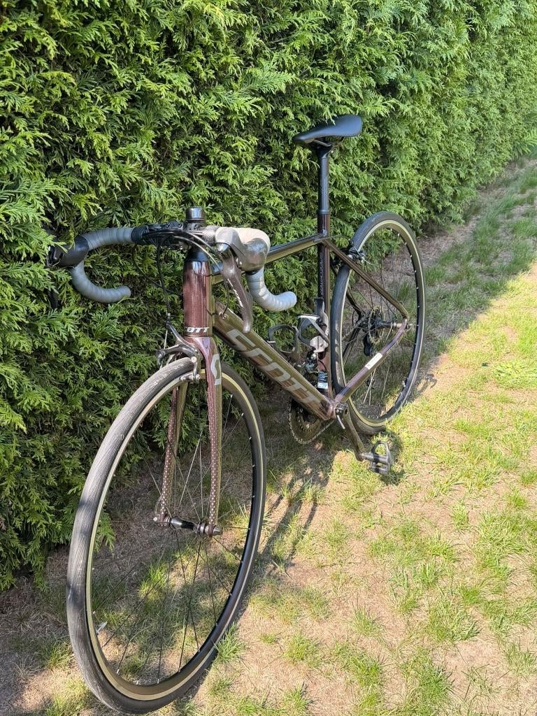 Koersfiets: Scott Contessa Speedster 15, Fietsen en Brommers, 28 inch, Gebruikt, Velgrem, Aluminium