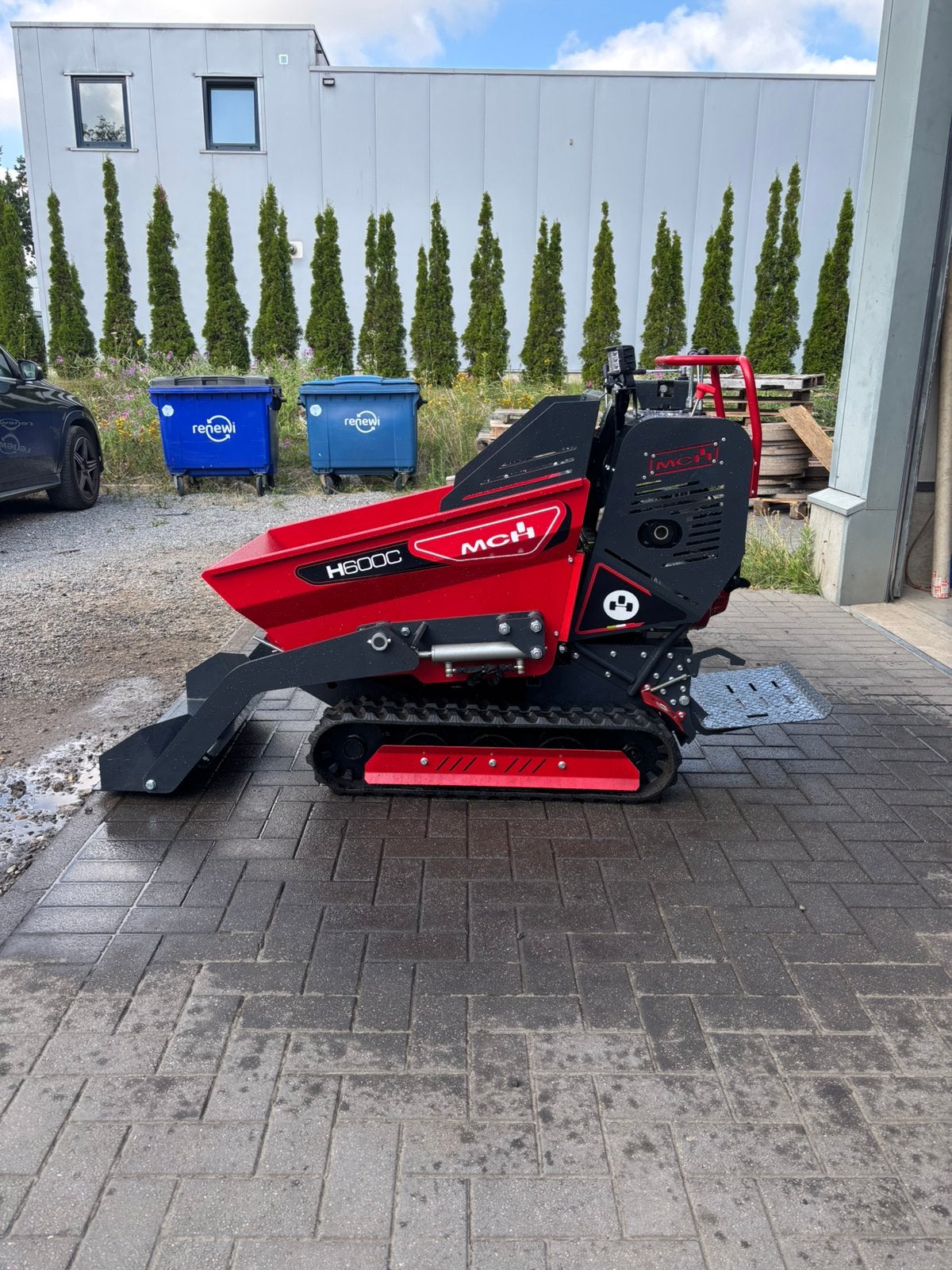 DUMPER MCH H600c, Ophalen