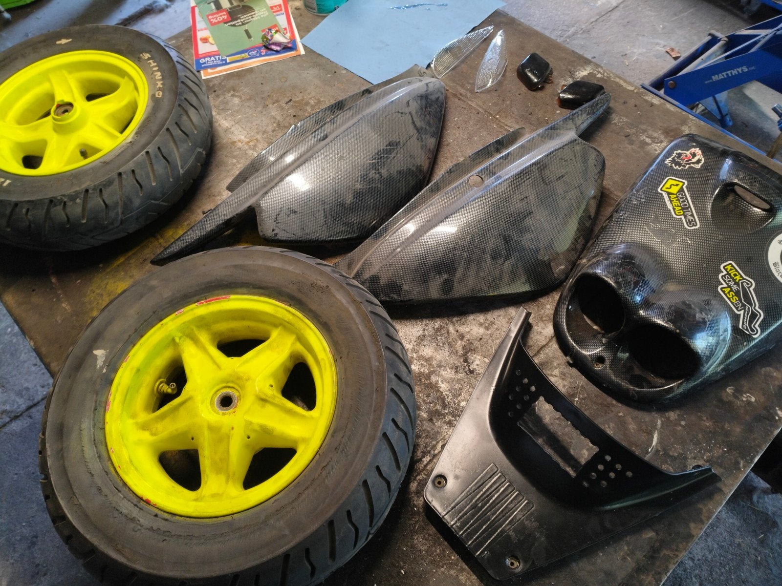 MBK next generation / Rocket onderdelen, Ophalen