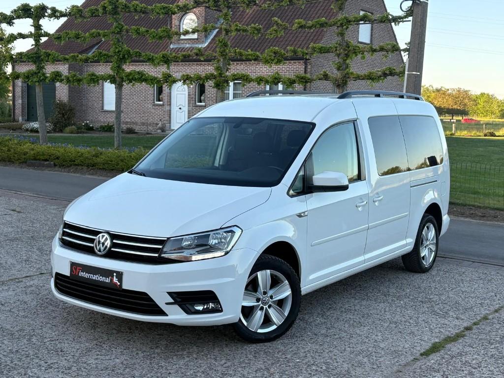 Volkswagen Caddy Maxi 2.0TDI AUTOMAAT 5zit Navi Cam Cruise, Autos, Achat, Euro 6, Entreprise, Electronic Stability Program (ESP)