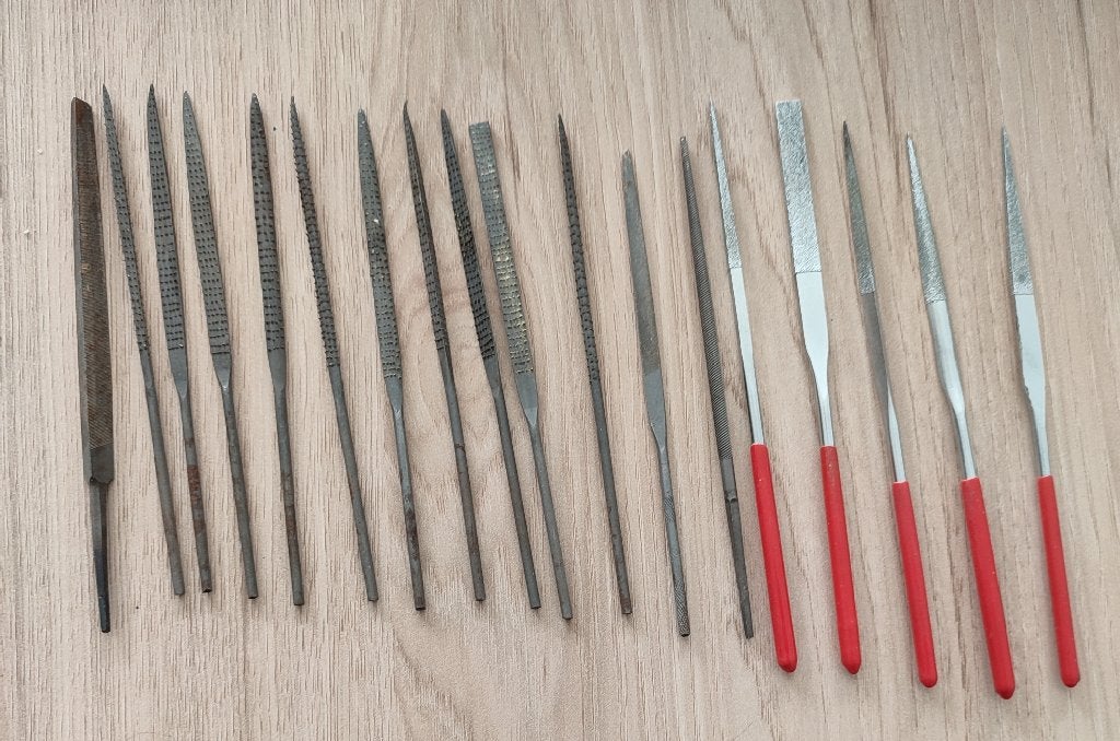 Lot de 18 limes et râpes de précision – maquettisme, Hobby en Vrije tijd, Ophalen, Gebruikt, Overige merken