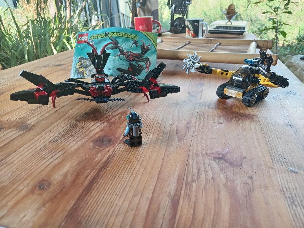 LEGO Aqua Raiders 7772 Lobster Strike 2007, Lego, Ensemble complet, LEGOLAND, Envoi