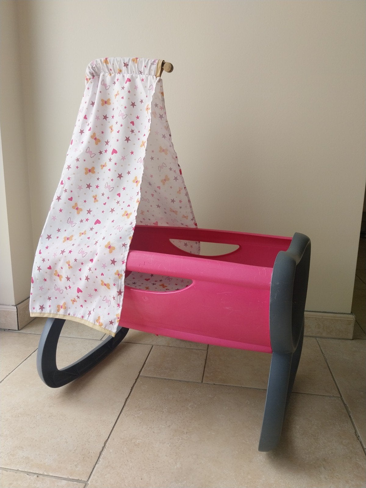 Poppenwieg Smoby, Kinderen en Baby's, Speelgoed | Poppen, Ophalen, Gebruikt, Overige typen
