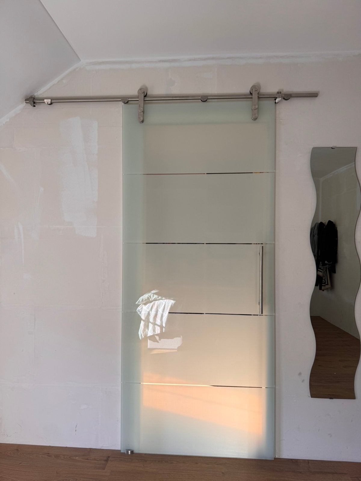 Porte en verre, Bricolage & Construction, Neuf, 75 à 150 cm, Enlèvement, Autres types