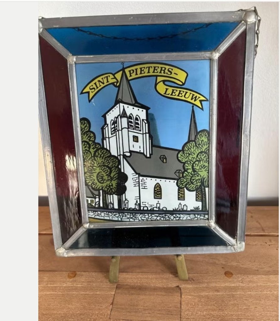 Glaskader Sint-Pieters-Leeuw, Ophalen of Verzenden, Zo goed als nieuw, Hangend, Overige typen