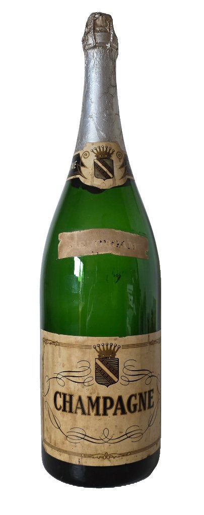Bouteille de champagne XL pour la décoration., Collections, Enlèvement ou Envoi, Comme neuf, Champagne