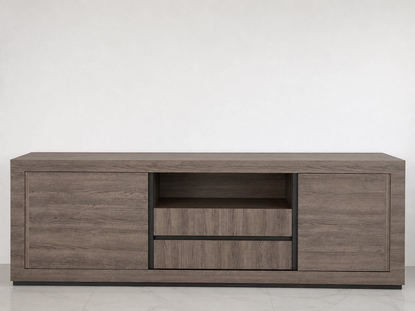 Modern tv-meubel / dressoir – zeer goede staat, Enlèvement, Comme neuf