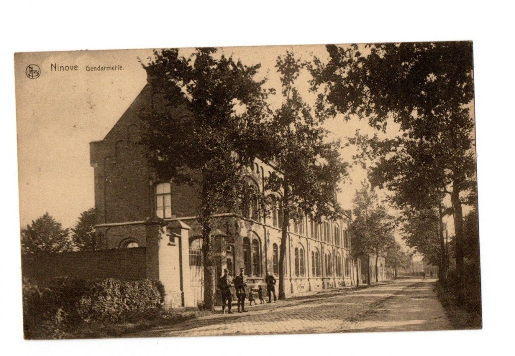 Ninove - Gendarmerie, Verzamelen, Ophalen of Verzenden, 1920 tot 1940, Gelopen, Oost-Vlaanderen
