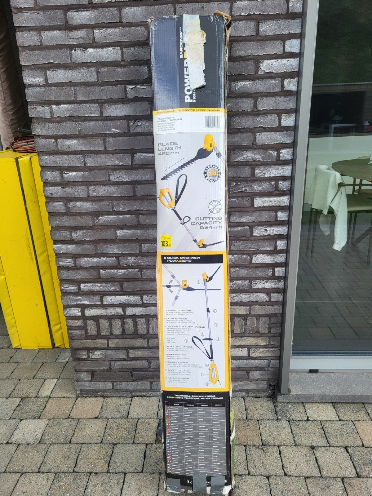 Telescopische heggenschaar., Tuin en Terras, Heggenscharen, Ophalen