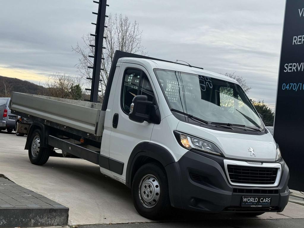 Peugeot Boxer 3.0 HDi L4 BENNE EXTRA LONG TVAC*BTWIN GARANTI, Autos, 177 ch, Euro 5, Achat, Entreprise
