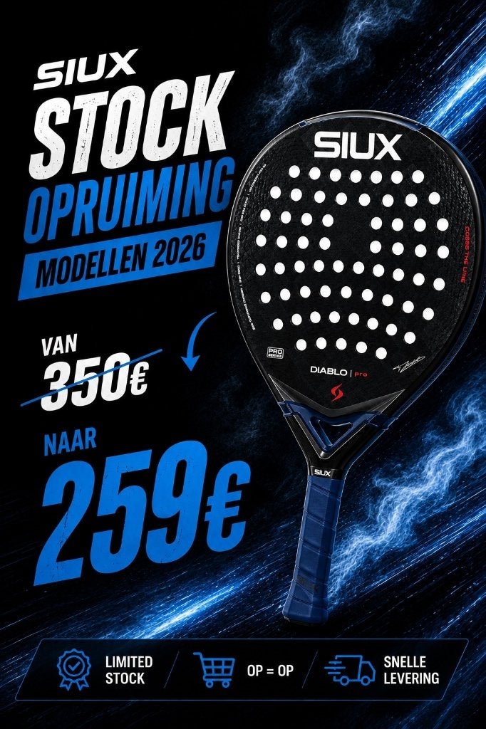 Nieuwe Siux Diablo Night Blue Pro 2026 padel racket, Ophalen of Verzenden, Nieuw, Padelracket