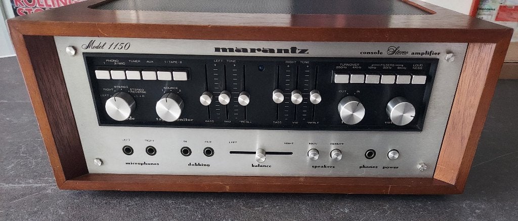 Marantz Model 1150 integrated amplifier, Ophalen of Verzenden, Gebruikt, Overige merken, Losse componenten