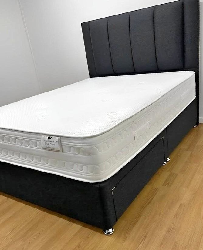 Bed met matras, betaling bij levering, Verzenden, Nieuw, Tweepersoons, Overige kleuren