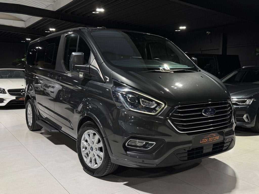 Ford Tourneo Custom 2.0 TDCI 170CV 8 PLACES TITANIUM BOITE A, Autos, Ford, Cuir, Achat, Euro 6, Entreprise