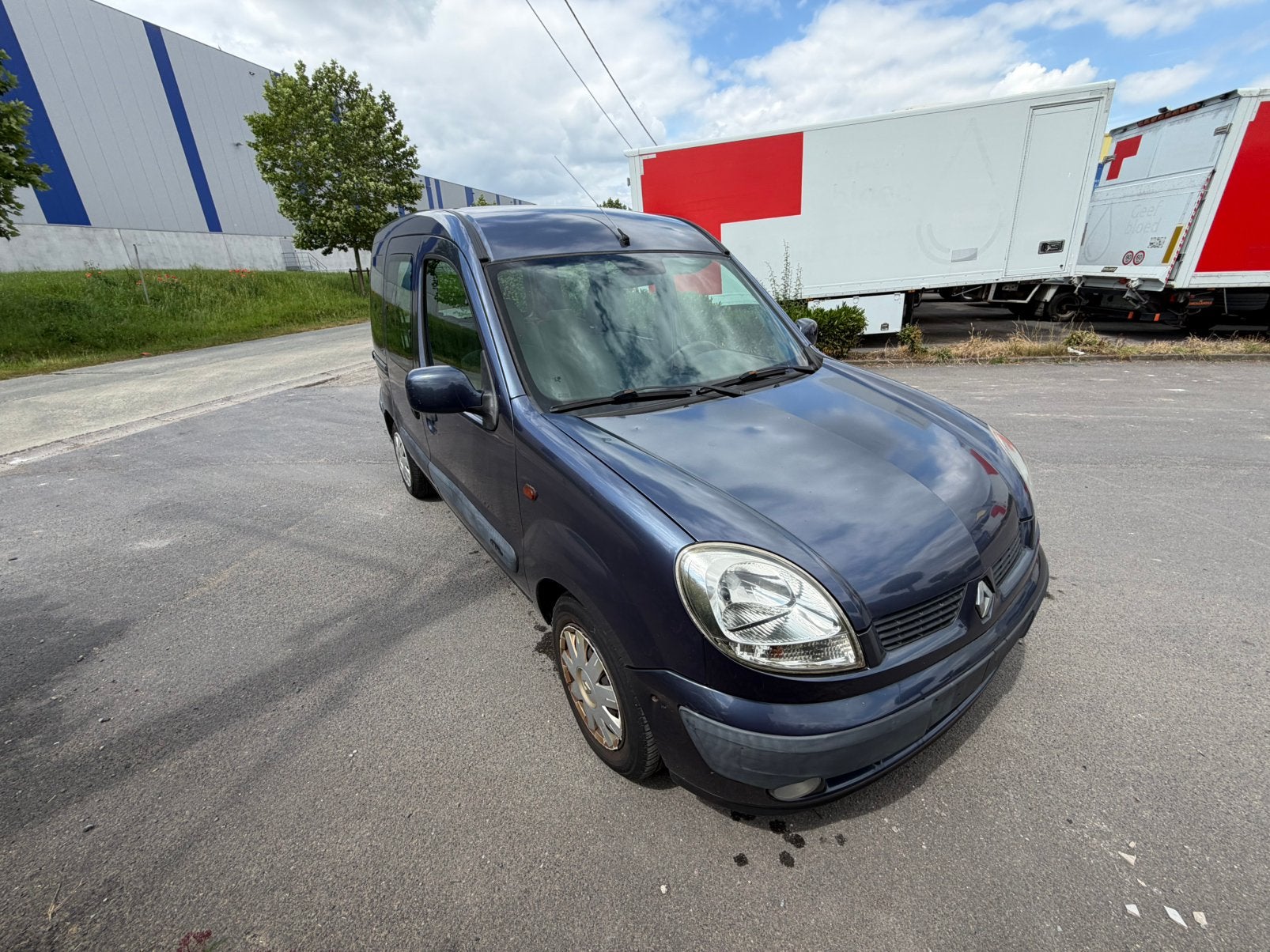 Renault kangoo 2004 Benzine, Auto's, Bedrijf, Handgeschakeld, Kangoo, Euro 4