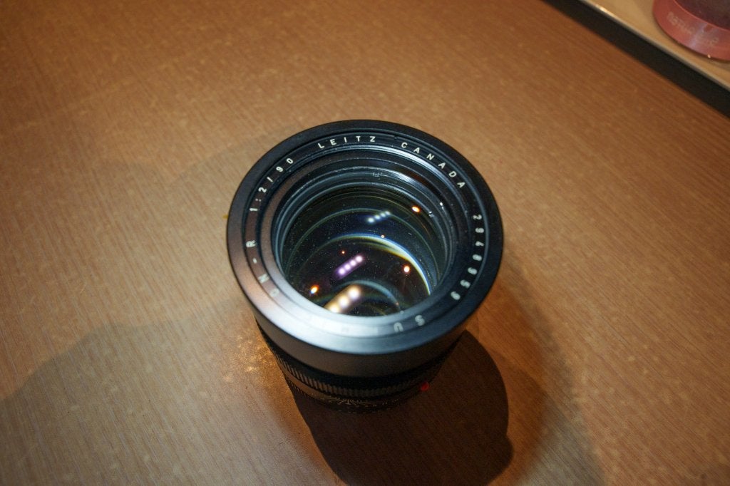 Leica, Leitz Summicron-R  1:2/90 90mm f2  Extender-R 2X, Enlèvement ou Envoi, Comme neuf, Bouchon de boîtier, Reflex miroir