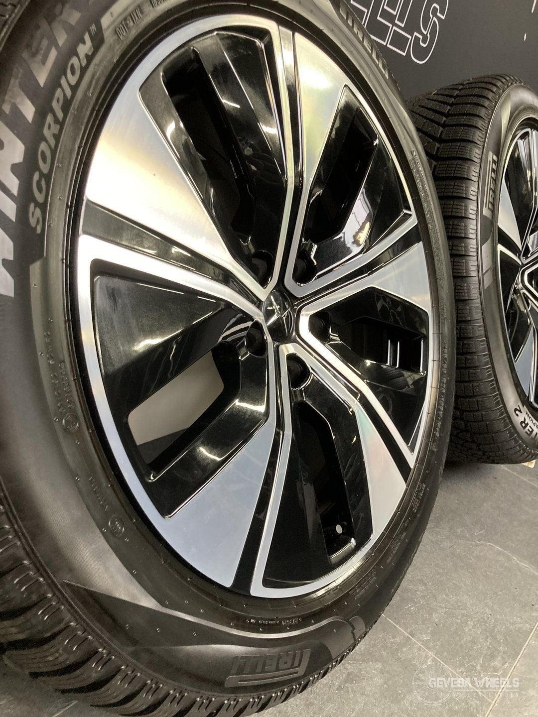20” originele Polestar 3 velgen winterbanden 5x120 breedset, Autos : Pièces & Accessoires, Pneus et Jantes, Pneus hiver, 255 mm