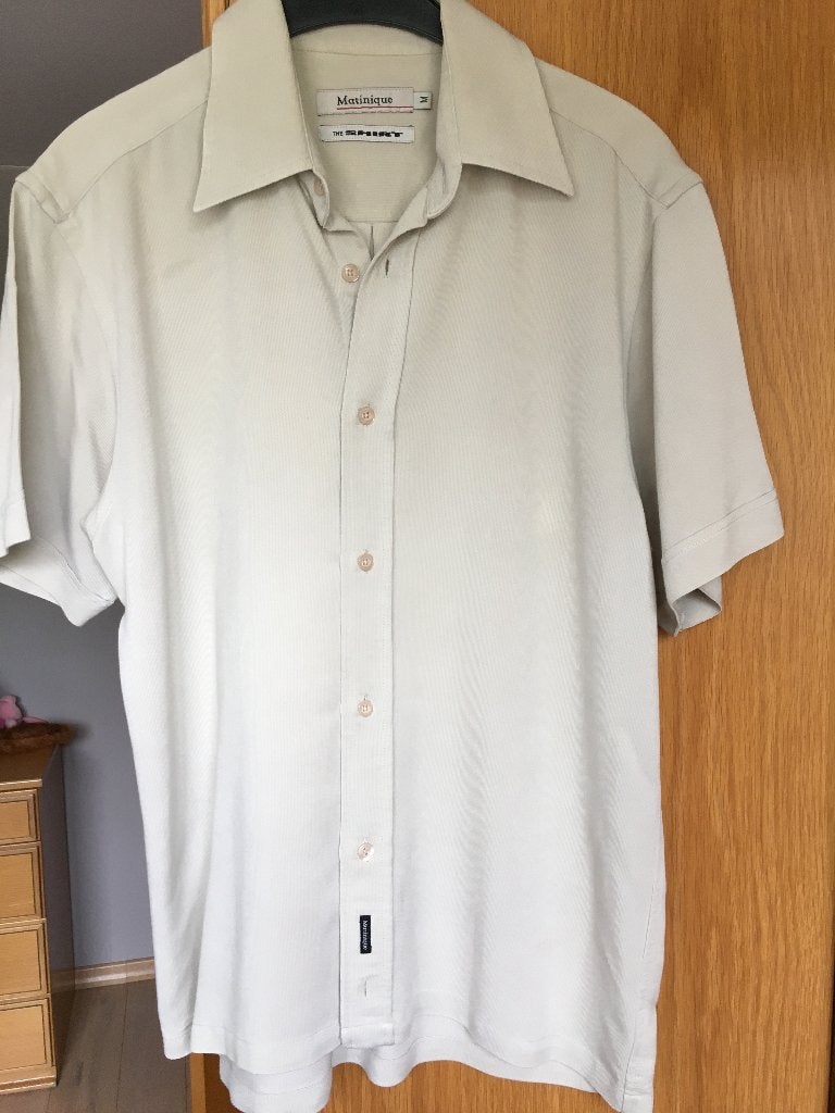 Hemd matinique beige maat M, Kleding | Heren, Beige, MATINIQUE., Zo goed als nieuw, Halswijdte 39/40 (M)
