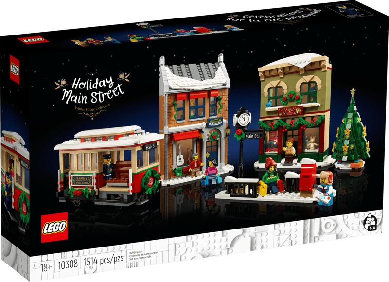 lego 10308 ICONS kerst dorpstraat * NIEUW *, Ophalen of Verzenden, Nieuw, Complete set, Lego