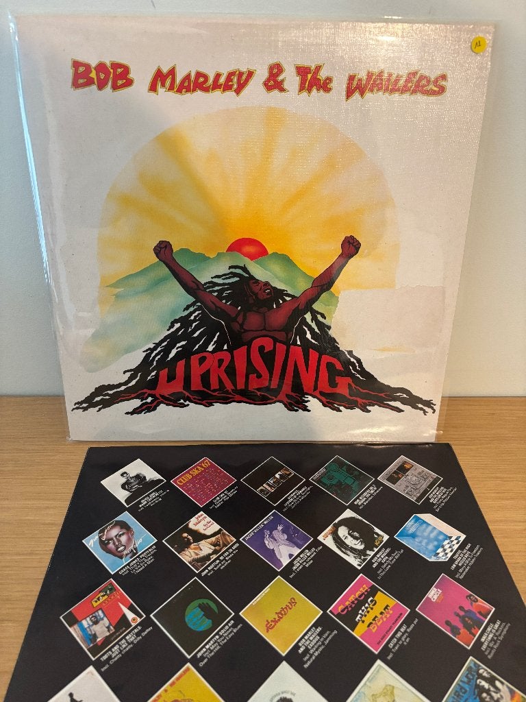 LP - Bob Marley & the wailers - Uprising, Cd's en Dvd's, Gebruikt, 1980 - 1989, Ophalen of Verzenden, 12 inch
