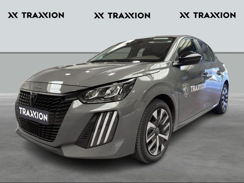 Peugeot 208 Active 1.2 Hybrid 100pk e-DCS6, Autos, Argent ou Gris, Achat, Euro 6, Noir