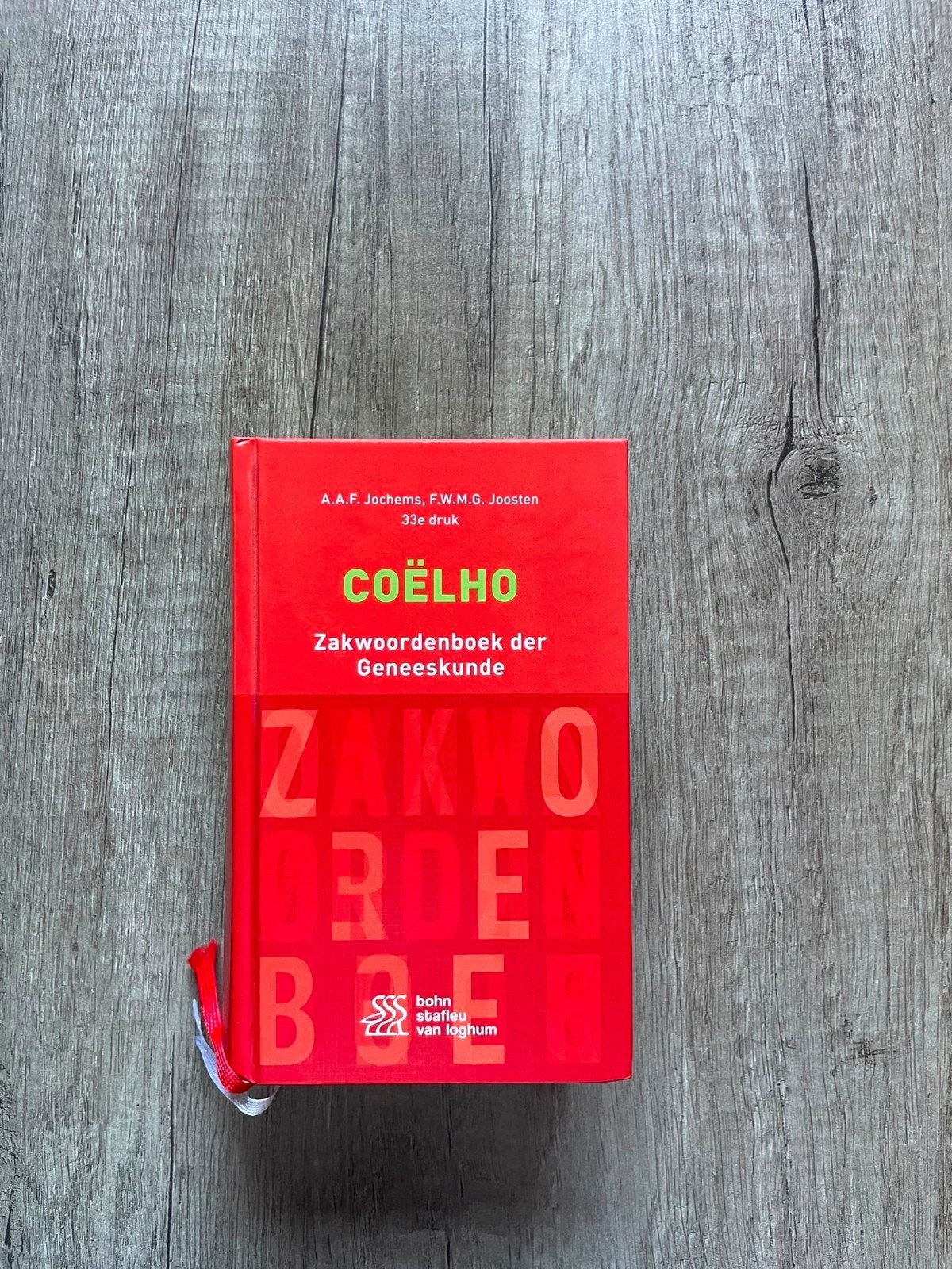 Coëlho: Zakwoordenboek der geneeskunde, Boeken, Ophalen of Verzenden, Nieuw, Hoger Onderwijs, F.W.M.G. Joosten; A.A.F. Jochems