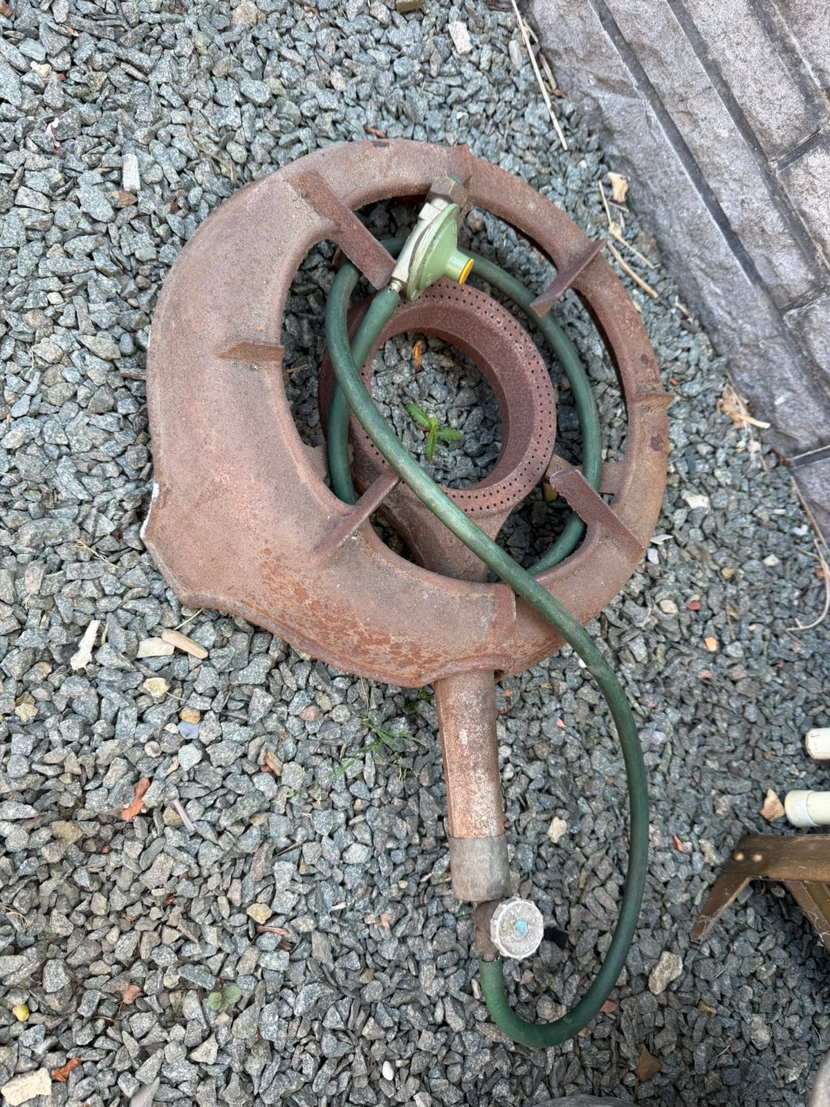 Gasbrander, Ophalen, Gebruikt