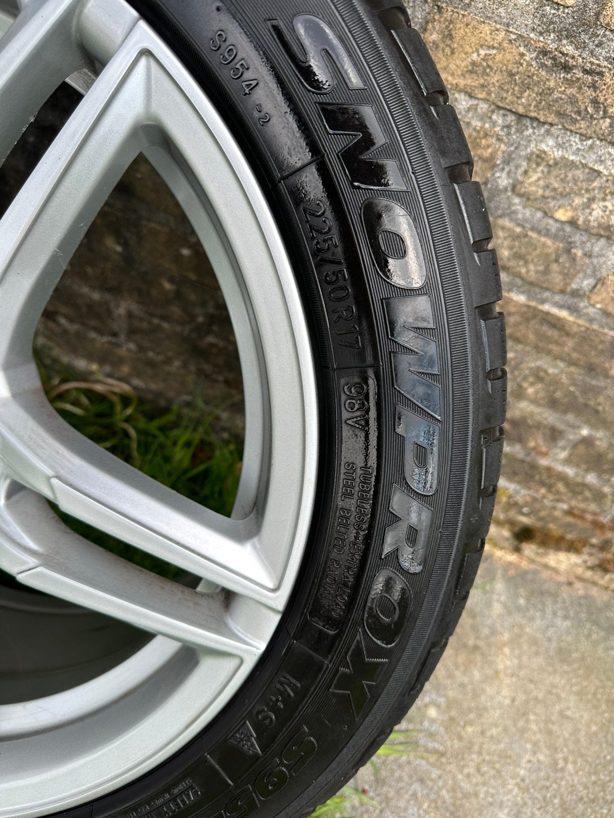 17’ 5x112 ET 35 velgenset met banden, Ophalen, Band(en)